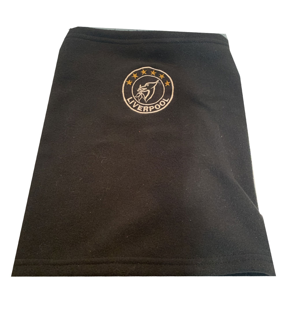 Liverpool 6 Stars Black Fleece Snood