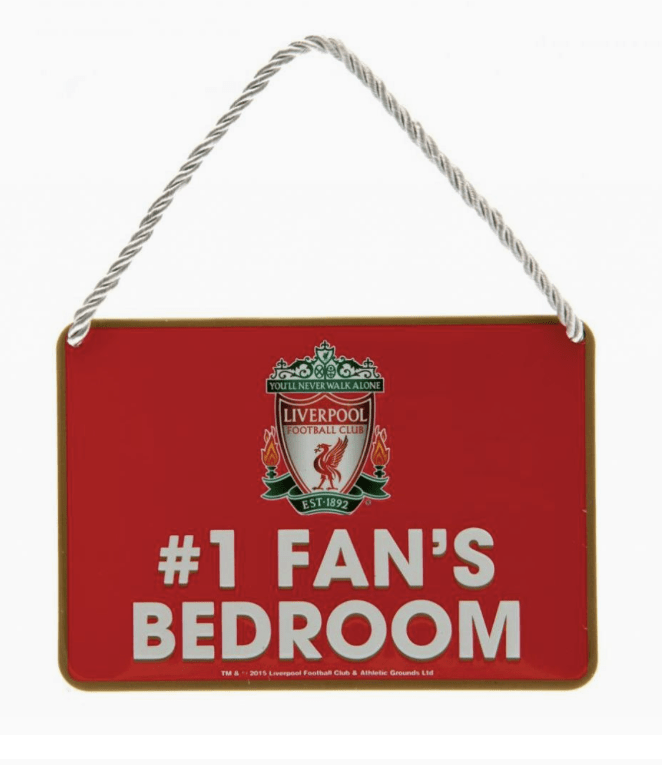 Liverpool No. 1 Fan Sign (Official Product)