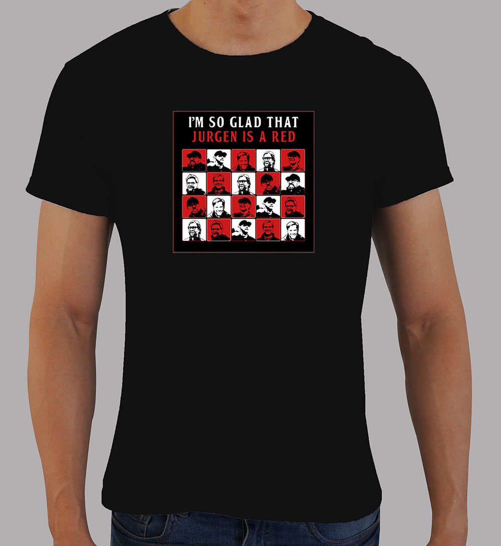 I'm So Glad That Jurgen is a Red T-Shirt - Image 2