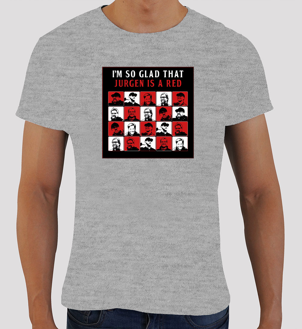 I'm So Glad That Jurgen is a Red T-Shirt