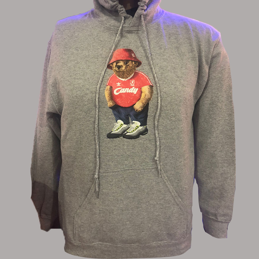 Retro Teddy Bear Hoodie - Image 2